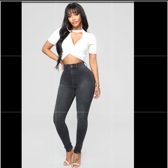 Ray Skinny Jeans- Grey - Picture 1 of 7
